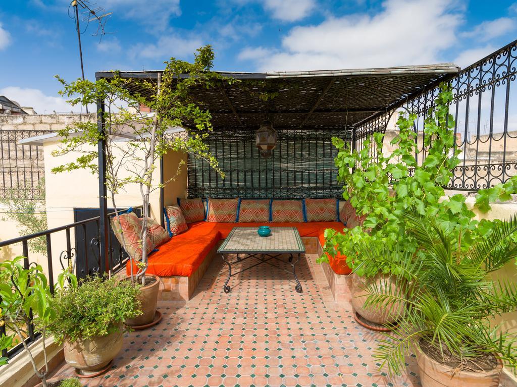 Riyad Al Atik Hotell Fès Rum bild