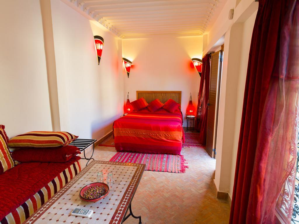 Riyad Al Atik Hotell Fès Rum bild
